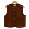 Vintage-Inspired Western Style Vest for Layering in Fall & Winter