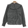 Cottagecore Style Checkered Top with Lace Ruffle Trim